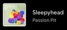 Sleepyhead - Passion Pit